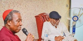 God crowned your efforts on Tinubu’s Presidency, Methodist Bishop salutes Governor Akeredolu