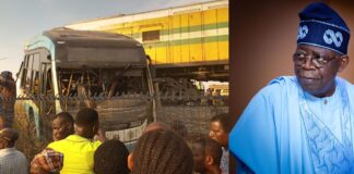 Tinubu sympathises with victims of Ikeja train accident