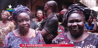 Akure market women promise compliance with collection of old naira notes