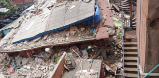 Breaking: Another building collapses in Lagos