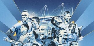 Manchester City win 2022/2023 premier league