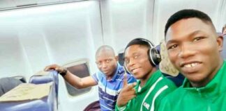 Nigerian contingent departs for Senior African Wrestling Championships in Tunisia