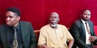 Lamidi Apapa in court for presidential election petitions tribunal on Friday