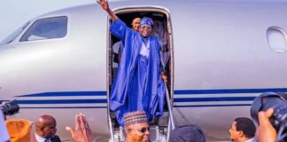 President-elect, Tinubu, returns to Nigeria