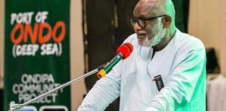ONDIPA salutes Akeredolu’s resilience to achieve results