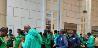 Flying Eagles land in Mendoza for FIFA U20 World Cup finals