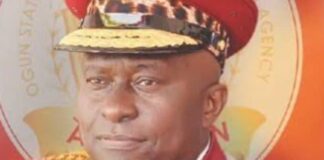 Ogun Amotekun Commander is dead