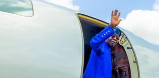 Tinubu jets to London on private visit from Paris