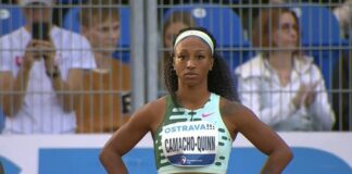 Amusan Finishes 3rd at Ostrava Golden Spike