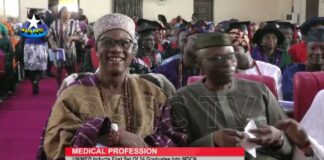 UNIMED inducts first set of 34 graduates into MDCN