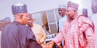 VP SHETTIMA CONDOLES WITH FAMILY OF LATE COUSIN