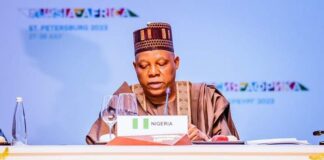 Shettima addresses Russia-Africa Summit, says Nigeria at new dawn