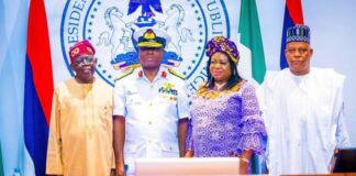President Tinubu decorates new service Chiefs, stresses place of teamwork