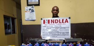 NDLEA intercepts 64,863kg ‘laughing gas’ consignments at Lagos port, Imo. Arrests 3 suspects