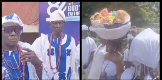 Traditional worshippers observe Ìsẹ̀se day in Ondo