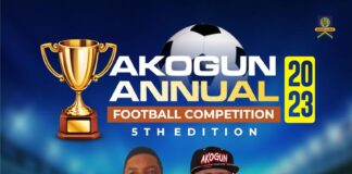 5th Akogun Annual Football Competition finals holds August 4