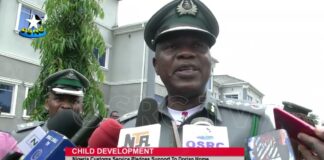 Customs Comptroller-General Promises Partnership With Dorian Homes Orphanage