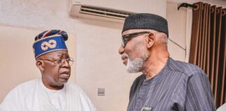 Tribunal Judgement: Akeredolu Congratulates President Tinubu, APC