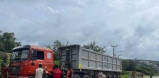 Truck crushes FUOYE student, two others