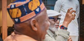 GOV AKEREDOLU RECEIVES APC NATIONAL CHAIR, EXPRESSES CONFIDENCE IN HIS LEADERSHIP