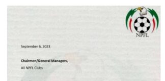 Again, NPFL postpones 2023/24 kick-off