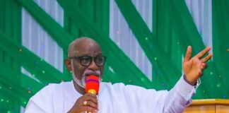 Gov. Akeredolu restates importance of unity for national development