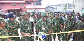 COAS COMMISSIONS FIRE STATION, BLOCKS OF ACCOMMODATION FOR SOLDIERS IN LAGOS…