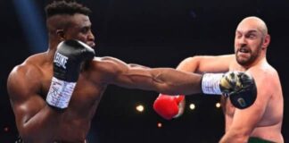 Fury knocked down but beat Ngannou on split decision