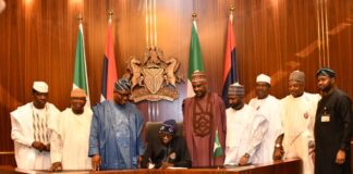 PRESIDENT TINUBU SIGNS N2.1 TRILLION SUPPLEMENTARY 2023 BUDGET