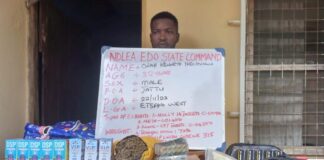 NDLEA raids Osun illicit drug party tagged ‘unholy alliance’, arrests organisers …Recovers over 2 tons of illicit substances in Lagos, Ogun, Edo, Ekiti, Anambra, Ondo, Kogi operations