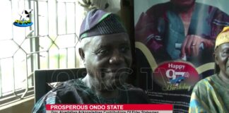 Gov Aiyedatiwa acknowledges contributions of elder Statesmen in developing Ondo State