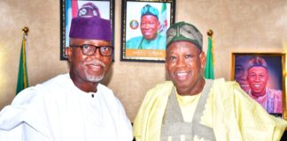 Photos: Ganduje meets Gov. Aiyedatiwa , APC aspirants