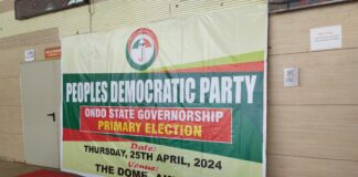 Ondo 2024: PDP primary poll continues in Akure