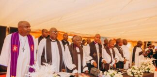 Gov. Aiyedatiwa pays last respects, as late Gen. Jones Arogbofa is buried