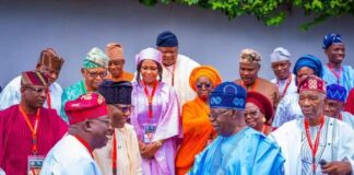 PRESIDENT TINUBU RECEIVES LEADERS OF THOUGHT, SAYS EFFECTIVE LOCAL GOVERNMENT ADMINISTRATION CRITICAL TO NIGERIA’S DEVELOPMENT