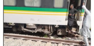 JUST IN: Abuja-bound train derails in Kaduna