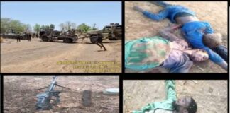 TROOPS ANNIHILATE 7 TERRORISTS IN AMBUSH, RECOVER GPMG, BELT OF AMMUNITION IN BORNO