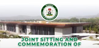 PRESIDENT TINUBU TO ADDRESS JOINT SITTING OF NATIONAL ASSEMBLY TOMORROW