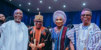 GOV AIYEDATIWA, MIMIKO, OTHERS CELEBRATE BISHOP FELIX ADEJUMO ON 70TH BIRTHDAY