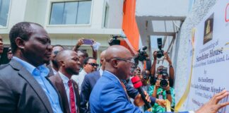 Gov. Aiyedatiwa inaugurates Sunshine House in Lagos, reiterates commitment to encouraging investors