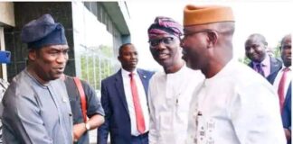 Photos: South-West governors at a meeting in Lagos