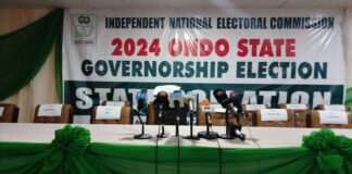 Ondo Guber poll, Aiyedatiwa leads Agboola, as INEC declares results of 15 LGAs…..Goes on break for the Remaining 3 LGAs
