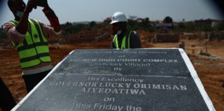 Judiciary: Gov. Aiyedatiwa flags off construction of new High Court complex, names it after Late Akeredolu