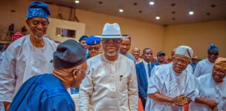 Late Akeredolu: Gov. Aiyedatiwa, Falana, Arogbofa, others pay tributes at memorial lecture