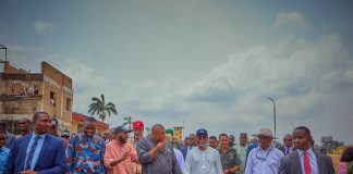 Governor Aiyedatiwa assesses level of damage by rainstorm at Akure Airport, donates fire truck, promises more support