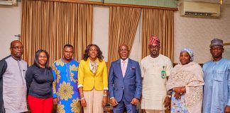 ICT Training: GOV Aiyedatiwa hosts NIGCOMSAT management team