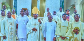 Aiyedatiwa Pays Tribute to Pope Francis as Ondo Church Holds Requiem Mass for Late Roman Pontiff