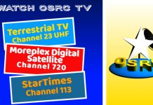 GOVERNOR AIYEDATIWA’S VISION FOR MEDIA EXCELLENCE TAKES A GIANT LEAP FORWARD: OSRC TELEVISION SIGNALS NOW ONBOARD MOREPLEX DIGITAL SATELLITE PLATFORM, CHANNEL 720, WITH BROADCAST ON STARTIMES AND UPCOMING ON DSTV AND GOTV