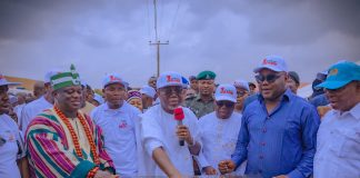 FIRST ANNIVERSARY: GOV AIYEDATIWA COMMISSIONS ROAD, WATER PROJECTS IN AKURE